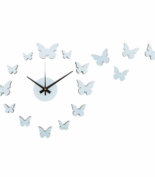 Horloge murale Diy Sunset Numbers - Bleu - Ø35cm