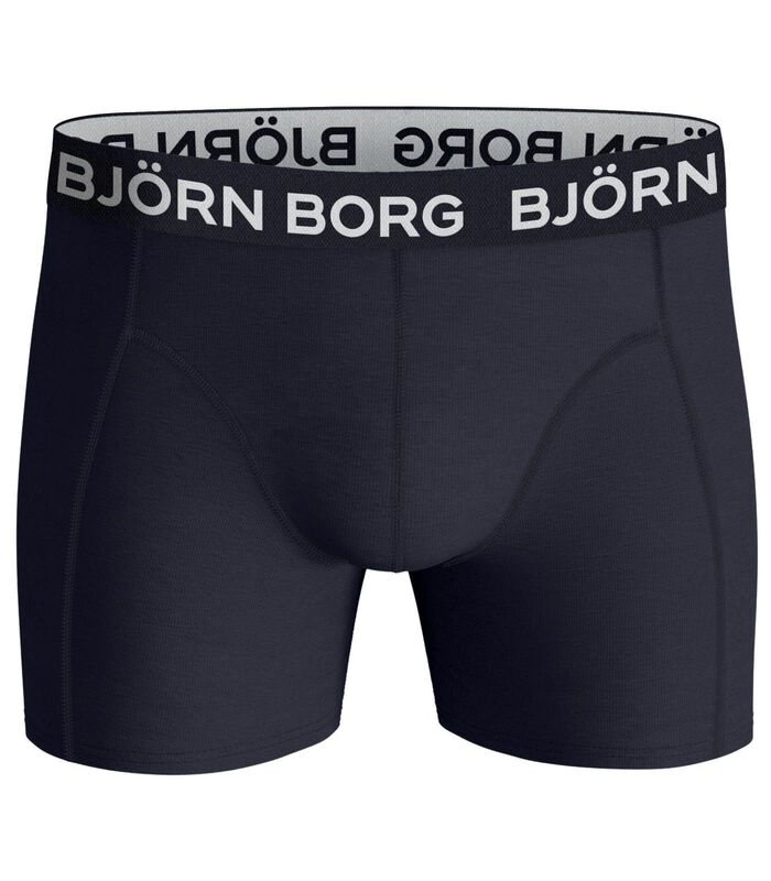 Bjorn Borg Boxers Lot de 3 Gris Bleu Foncé image number 2