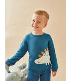 Pull dino en tricot, canard image number 0
