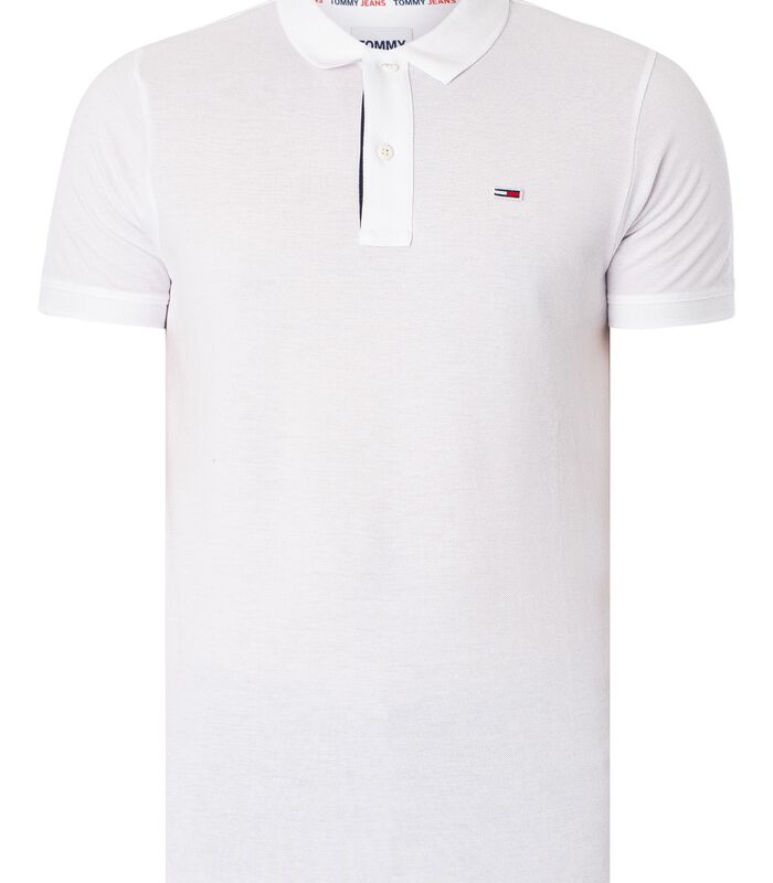 Tommy Hilfiger Polo slim coton bio pur image number 4