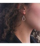 Boucles d'oreilles Laelia Dangling Hoop - Cristal d'Autriche image number 1