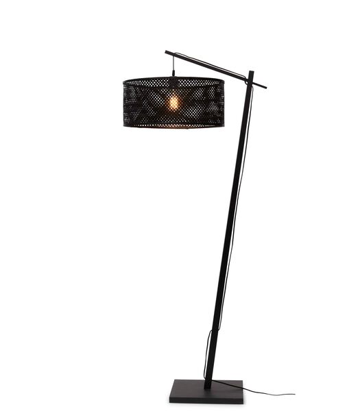 Vloerlamp Java - Bamboe Zwart - 75x50x176cm