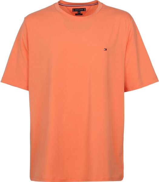 Big and Tall T-shirt Stretch Oranje