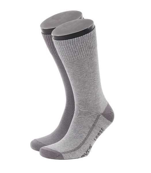 Levi's Socks Cotton 2-Pack Grey 758