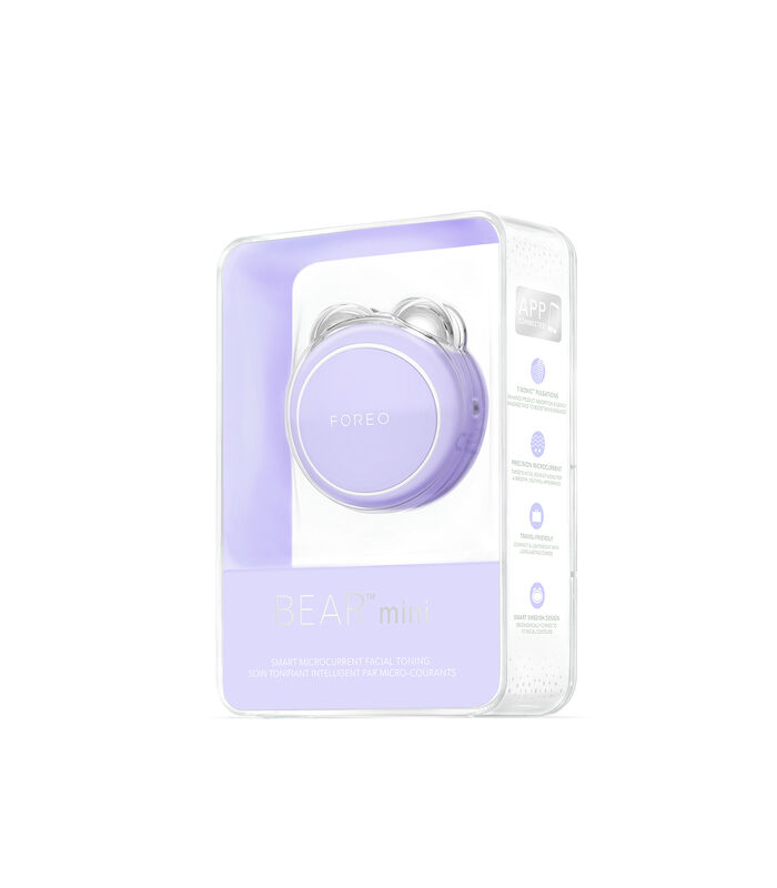 BEAR mini Lavender Microcurrent Facial Toning image number 3