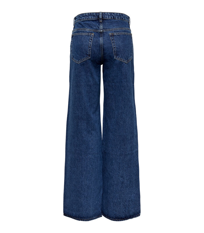 Vrouwelijke klassieke jeans met wijde pijpen Onlchri... image number 3