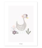 MY LOVELY SWAN - Kinderposter - zwaan image number 0