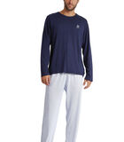 Pyjama broek top lange mouwen Stripes And Dots image number 0