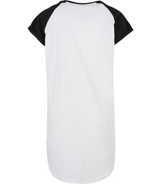 Dames raglan t-shirt jurk Contrast GT