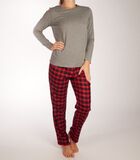Pyjama lange broek Flannel Holiday Set image number 2