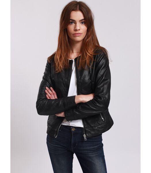 Blouson cuir LIDIVINE