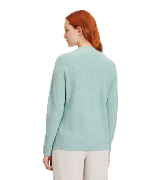 Pull-over en maille unicolore