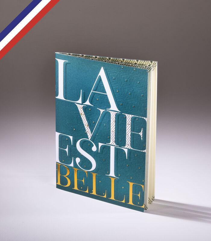 Miniatures - A5 notitieboek - La vie est belle image number 0