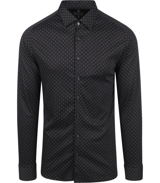 Overhemd Kent Design Zwart