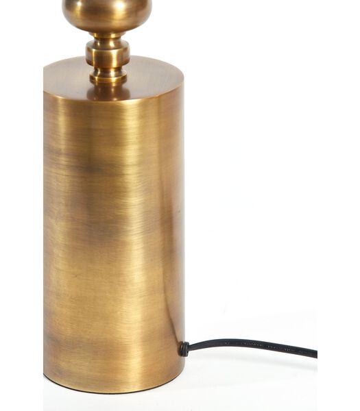 Pied de Lampe Helabima - Bronze - 10x10x38cm