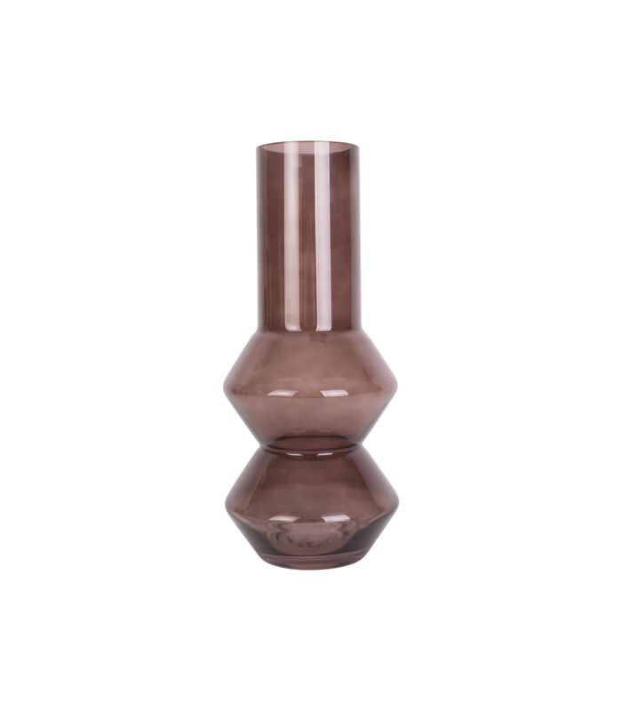 Vase Blush - Marron chocolat - 13x30cm image number 0