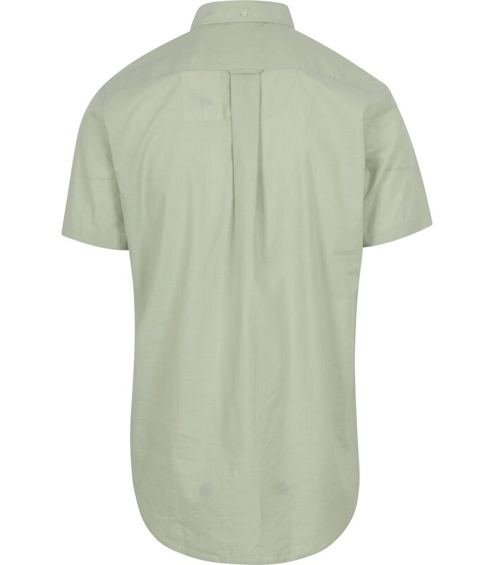 Gant Overhemd Short Sleeve Lichtgroen image number 4