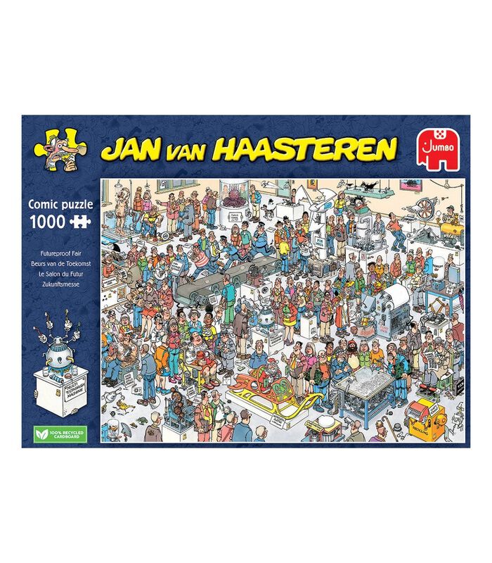 Puzzle  Jan van Haasteren Bourse du Futur - 1000 pièces image number 2