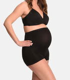Seamless zwangerschaps Boxershort met shapewear effect Zwart image number 1