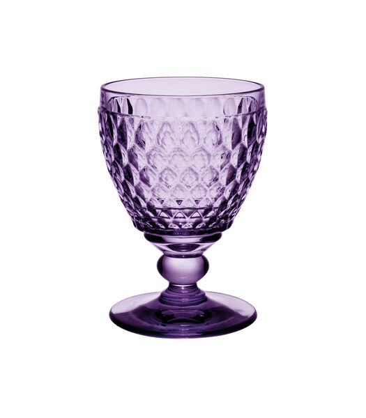 Witte wijnglas Boston Lavender