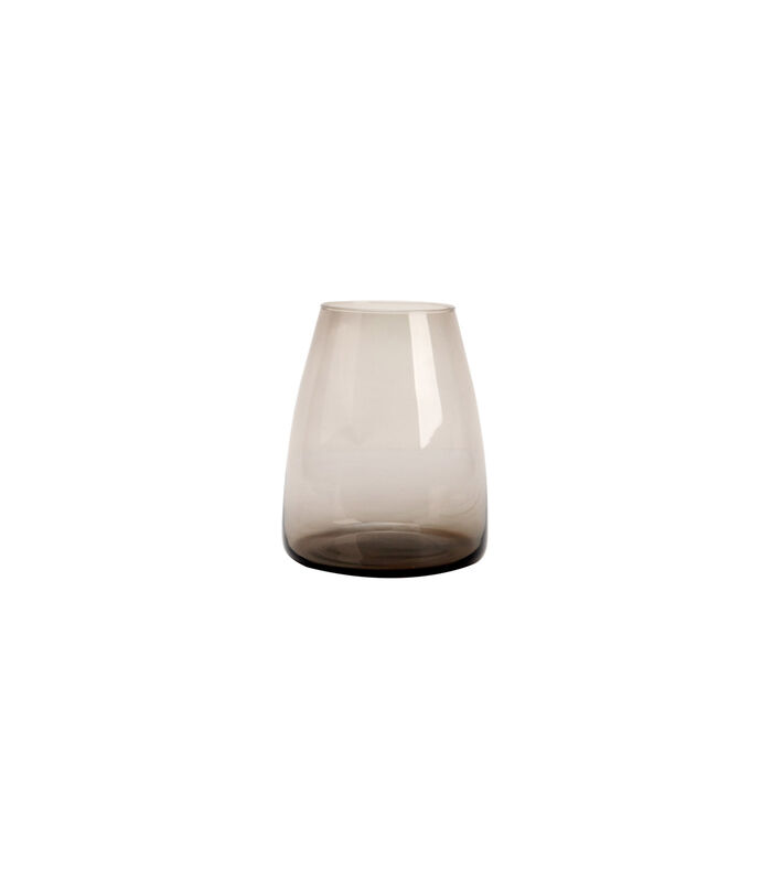DIM vase smooth medium smoke grey image number 0