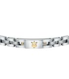 Stalen armband, goud pvd JEWELS image number 1