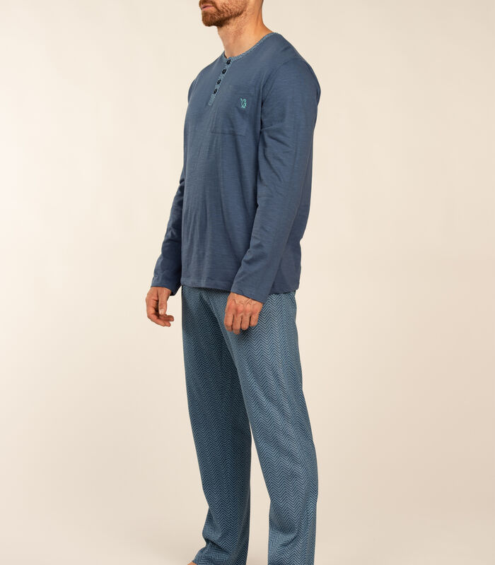 Pyjama lange mouwen lange broek PIET image number 2
