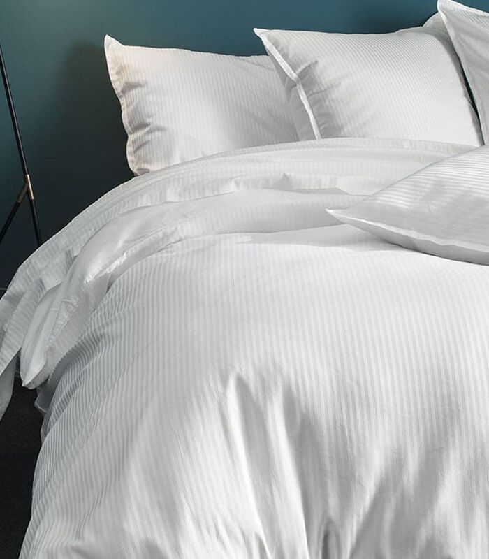 Drap de lit uni en satin de coton, Grand Hotel image number 1