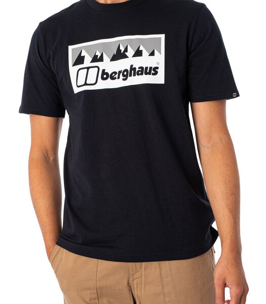 Grijs Fangs Peak T-shirt