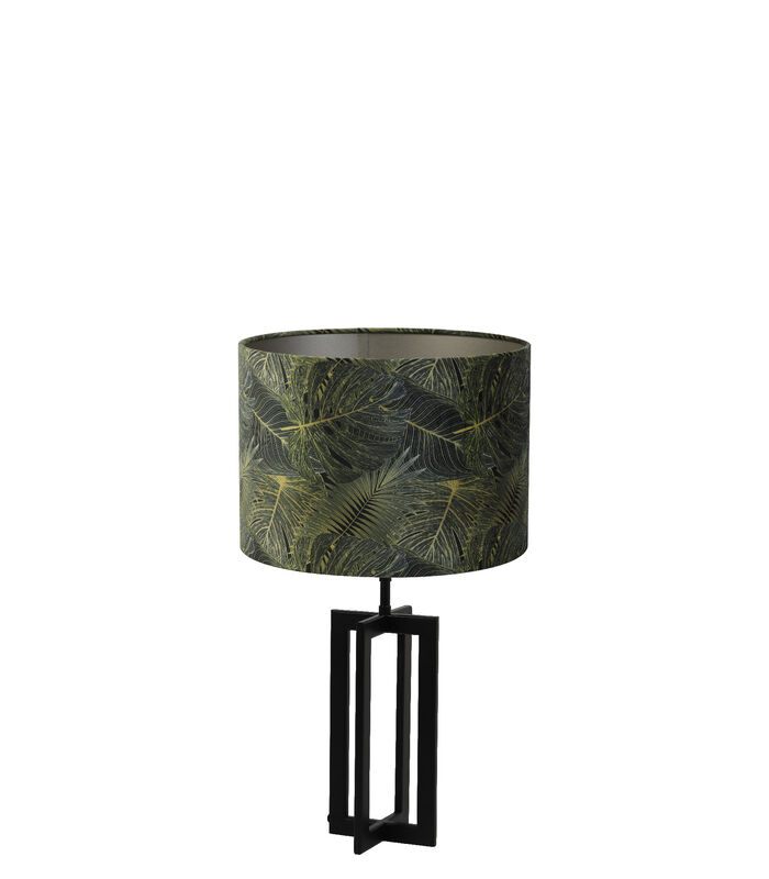 Lampe de table Mace/Amazone - Noir/Vert - Ø30x56cm image number 0