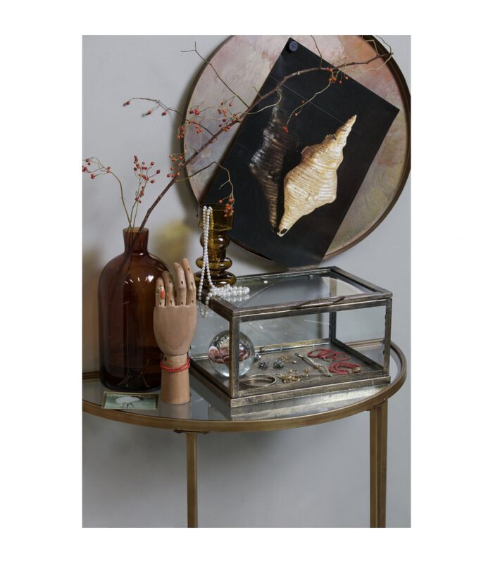 Goddess Sidetable - Metaal - Antique Brass - 75x37x75 image number 3