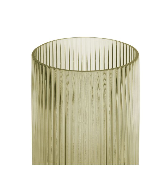 Vase Allure Straight - Vert mousse - Ø12x30cm image number 2
