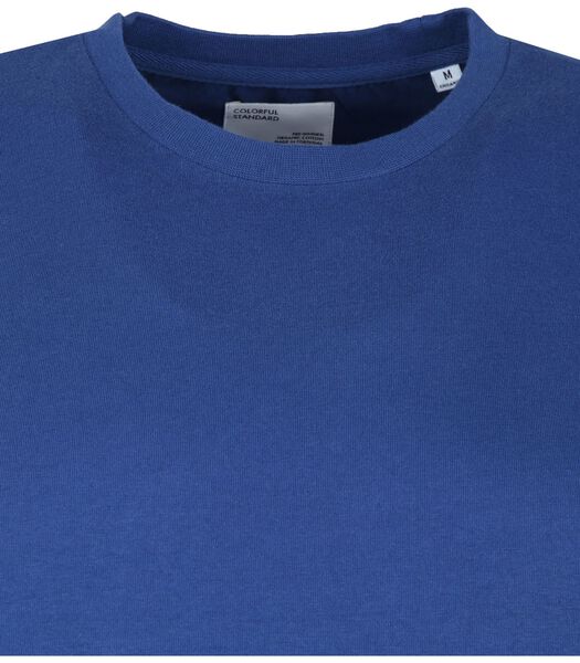 Colorful Standard Organic T-shirt Blauw