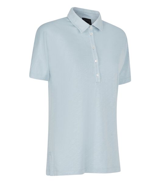Polo jersey femme