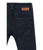 5 pocket slim fit jeans, licht verschoten image number 2