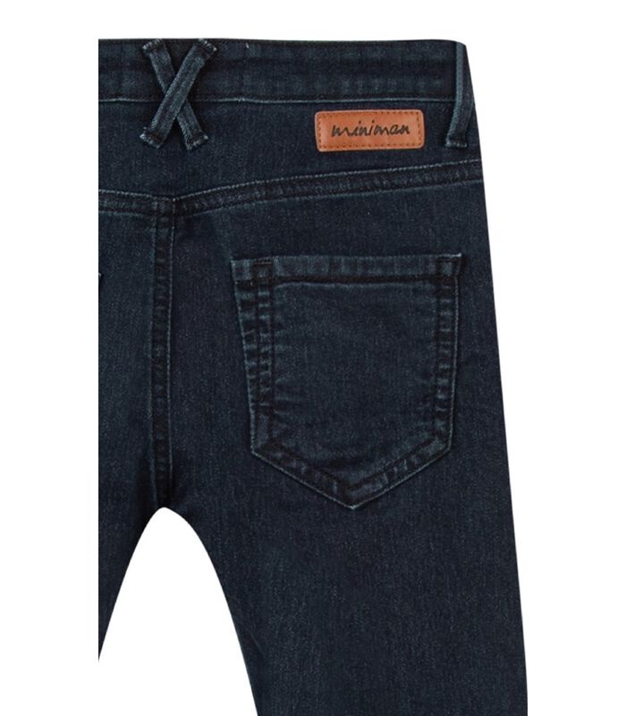 5 pocket slim fit jeans, licht verschoten image number 2