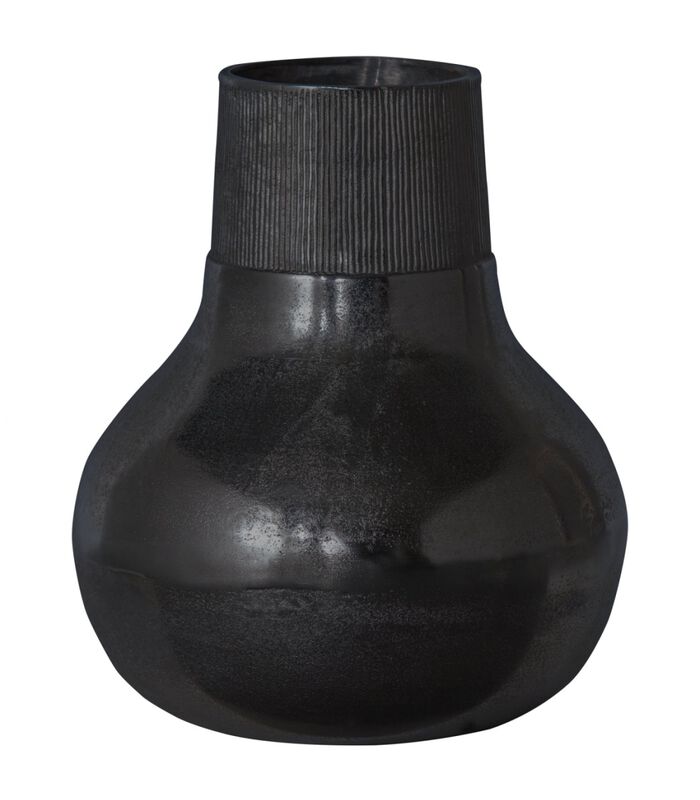 Vase - Aluminium - Noir - 36x30x30 cm - Metal image number 0