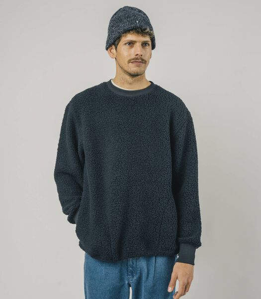 Fleece Sweatshirt Navy
