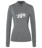 Shirt met 'Joy'-print image number 1