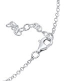 Bracelet Femmes Coeur Entrelacé Amour Avec Diamant (0.015 Ct.) En Argent Sterling 925 image number 2