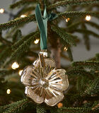 Christmas Flower Ornament gold image number 1