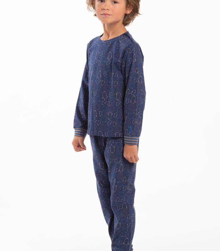 Pyjama lange mouwen lange broek SAUL image number 2