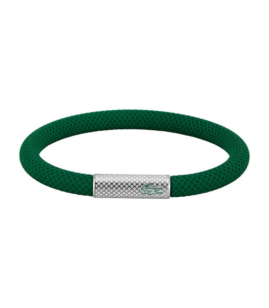 Lacoste.12.12 groen silicone armband 2040169