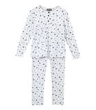 Lange pyjama met hartjesprint image number 0