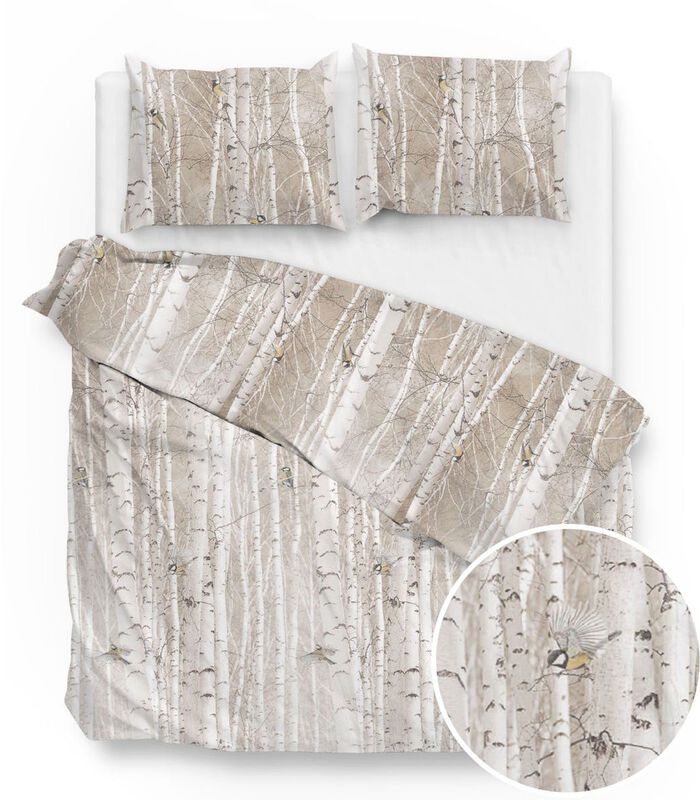 Housse de couette Ihime Natural Flanelle image number 1