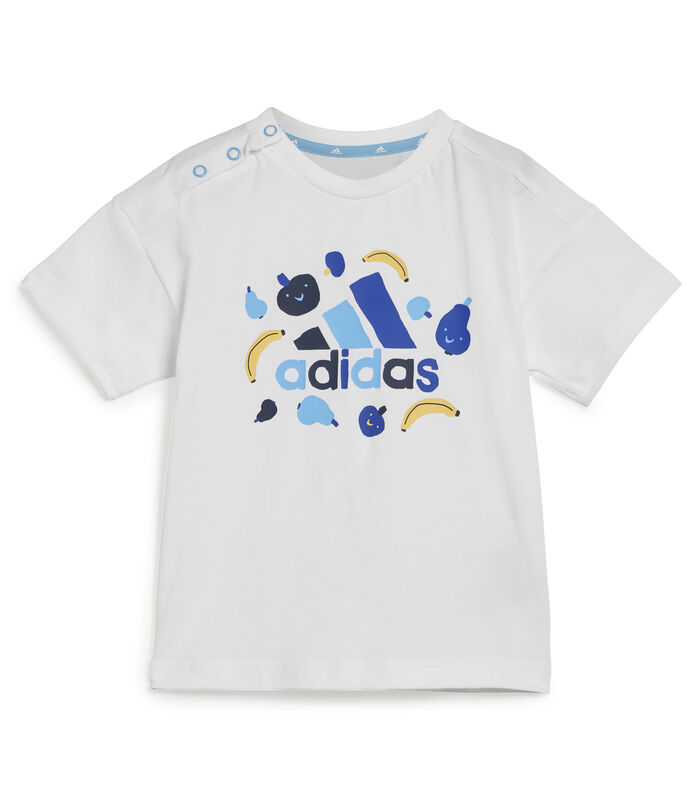 Baby t-shirt en shorts met opdruk Essentials image number 1