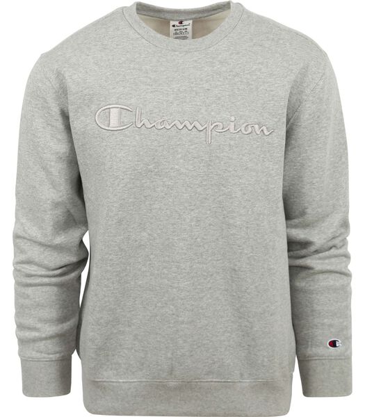 Champion Pull-over Logo Gris Clair