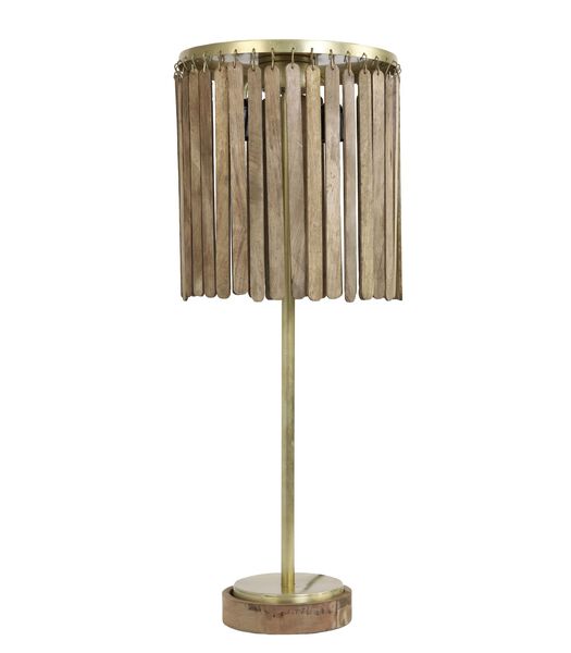 Lampe de Table Gularo - Bois - Ø30cm