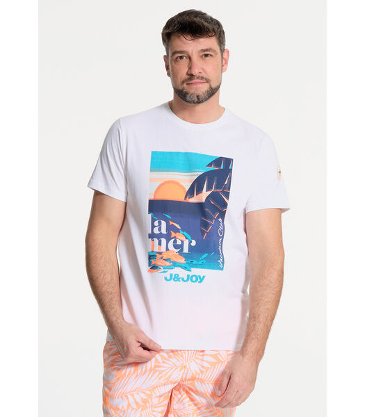 T-shirt katoen Collector La Mer