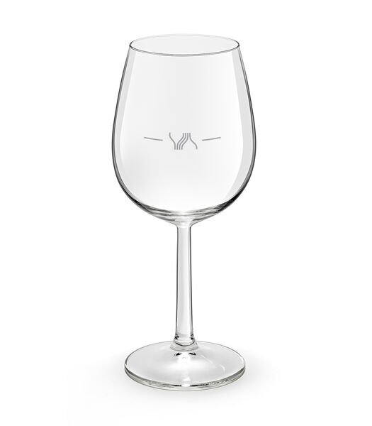 Wijnglas met filetrand 354355 Bouquet 35 cl - Transparant 6 stuk(s)